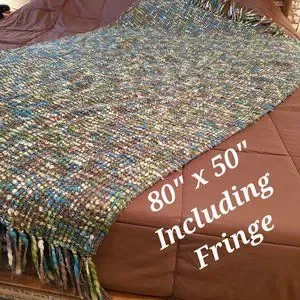 Kenar Home 80x50 Luxury Woven Fringed Throw Blanket